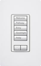 Lutron Electronics RRD-W5BRL-GR - RA2 5BRL WALL KEYPAD GRAY