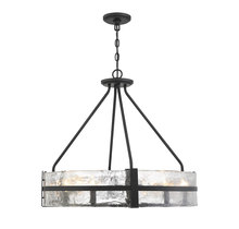 Savoy House 7-1850-8-89 - Hudson 8-Light Pendant in Matte Black