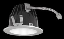 RAB Lighting NDLED4RD-50YN-W-S - RECESSED DOWNLIGHTS 12 LUMENS NDLED4RD 4 INCH ROUND UNIVERSAL DIMMING 50 DEGREE BEAM SPREAD 3500K