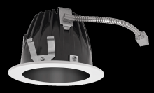 RAB Lighting NDLED4RD-50YN-B-W - RECESSED DOWNLIGHTS 12 LUMENS NDLED4RD 4 INCH ROUND UNIVERSAL DIMMING 50 DEGREE BEAM SPREAD 3500K