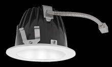 RAB Lighting NDLED4RD-50YHC-W-W - RECESSED DOWNLIGHTS 12 LUMENS NDLED4RD 4 INCH ROUND UNIVERSAL DIMMING 50 DEGREE BEAM SPREAD 3000K