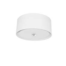 Dainolite HEL-163FH-PC-WH - 3LT Helena Flush-Mount PC, White w/White Diffuser