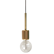 Dainolite RSW-41P-AGB - 1LT Pendant, AGB Finish