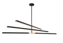 Matteo Lighting C64769MBAG - Lineare Pendant