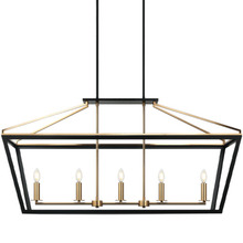 Matteo Lighting C67005BKAG - Mavonshire Chandelier