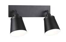 Matteo Lighting S08202BK - Kinsley Wall Sconce