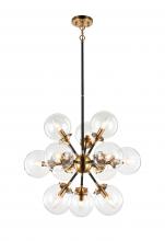 Matteo Lighting C62812AGCL - Soleil Chandelier