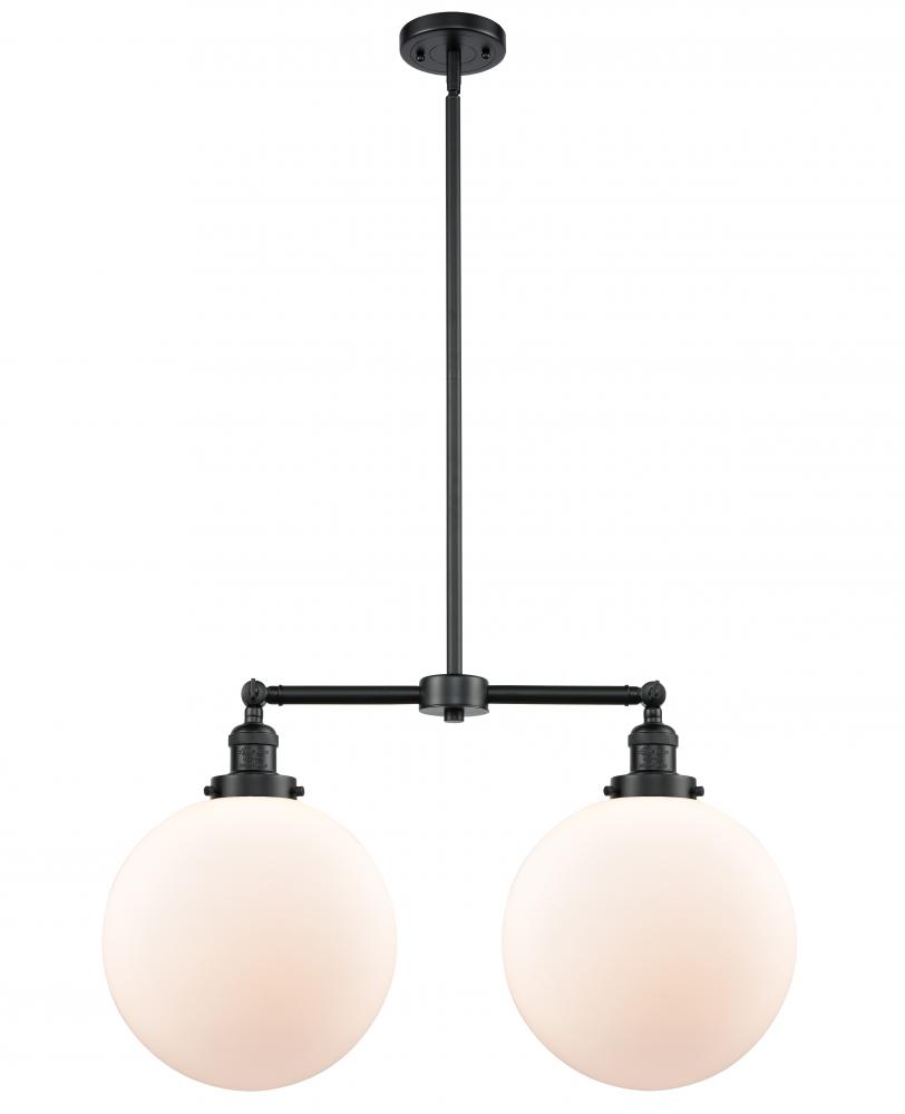 Beacon - 2 Light - 27 inch - Oil Rubbed Bronze - Stem Hung - Island Light