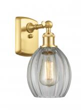 Innovations Lighting 516-1W-SG-G82 - Eaton - 1 Light - 6 inch - Satin Gold - Sconce