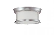 Z-Lite 2002F10-BN - 2 Light Flush Mount