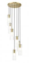 Z-Lite 824P-7R-MGLD - 7 Light Chandelier