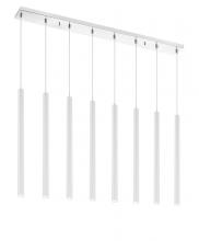 Z-Lite 917MP24-WH-LED-8LCH - 8 Light Linear Chandelier