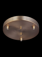 Generation Lighting 7449403-848 - Three Light Cluster Canopy