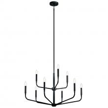 Kichler 52720BK - Chandelier 9Lt