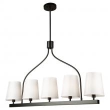 Artcraft SC13336BK - Rhythm 5 Light Island Black