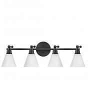 Hinkley Canada 51184BK - Large Adjustable Four Light Vanity