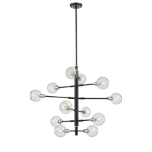 DVI DVP20849SN+GR-CL - Ocean Drive 12 Light Foyer