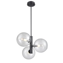 DVI DVP27023GR-CL - Courcelette 3 Light Pendant