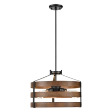 DVI DVP41820GR+IW - Fort Garry 3 Light Pendant