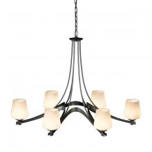 Hubbardton Forge - Canada 104106-SKT-07-GG0236 - Oval Ribbon 6 Arm Chandelier