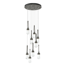 Hubbardton Forge - Canada 131108-SKT-STND-07-ZM0434 - Link 9-Light Clear Glass Pendant