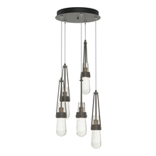 Hubbardton Forge - Canada 131120-SKT-STND-07-YG0434 - Link 5-Light Blown Glass Pendant