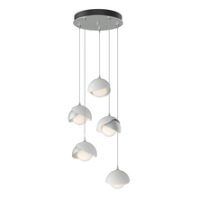 Hubbardton Forge - Canada 131125-SKT-STND-82-02-GG0711 - Brooklyn 5-Light Double Shade Pendant