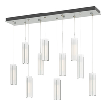 Hubbardton Forge - Canada 131204-SKT-STND-82-GG0065 - Exos Glass 10-Light Pendant