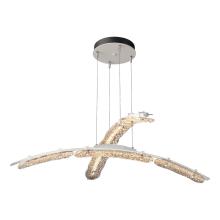 Hubbardton Forge - Canada 137587-LED-STND-02-ZM0749 - Glissade Double Large LED Pendant