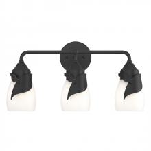 Hubbardton Forge - Canada 201352-SKT-10-GG0330 - Lapas 3-Light Bath Sconce