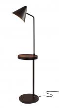 AFJ - Adesso 3690-01 - Oliver AdessoCharge Task Shelf Floor Lamp