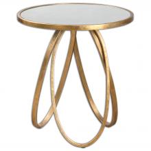 Uttermost 24410 - Montrez Gold Side Table